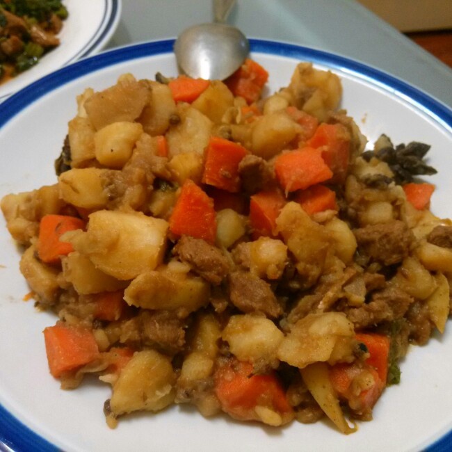 土豆烧牛肉