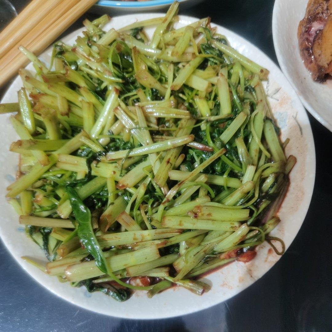 腐乳空心菜，好吃还减肥