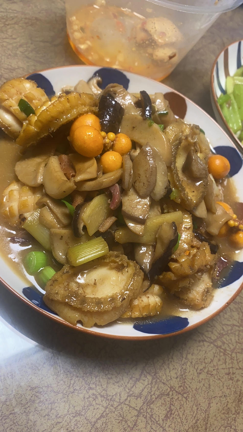家庭版鲍鱼捞饭