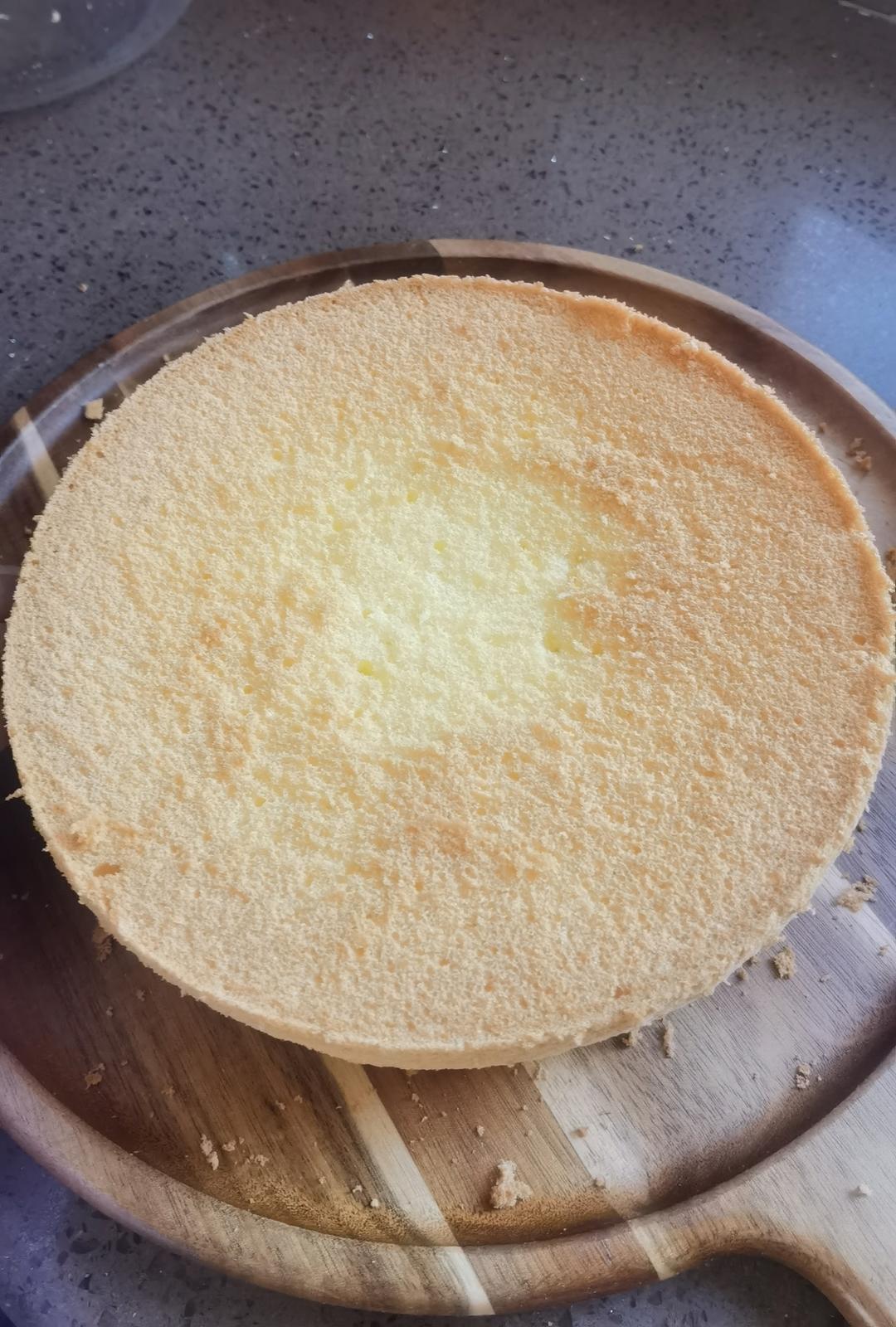 基础戚风蛋糕【承重好、可做奶油蛋糕内胚】