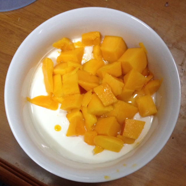 超级懒人芒果酸奶