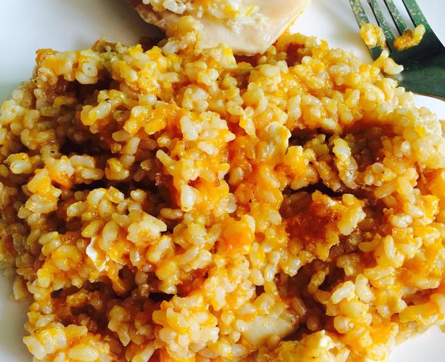 南瓜糙米饭的做法