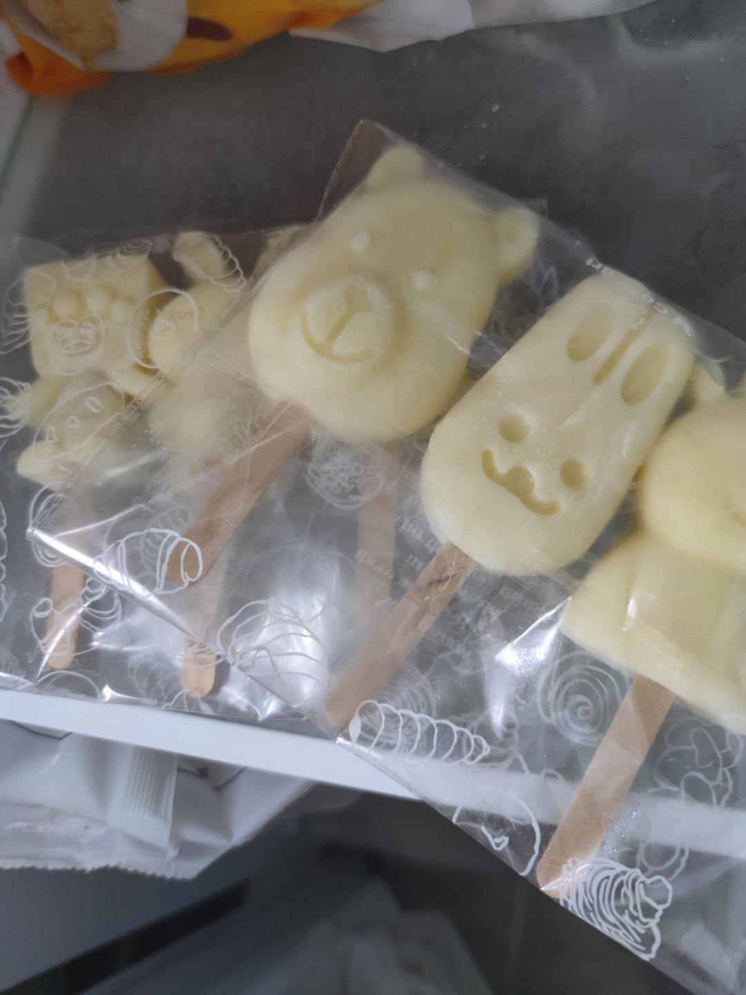 无冰渣口感细腻的特浓牛奶雪糕！