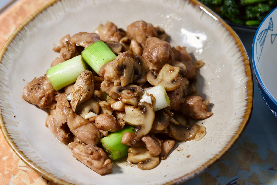 绝了～口蘑鸡腿真的好吃，简单快手