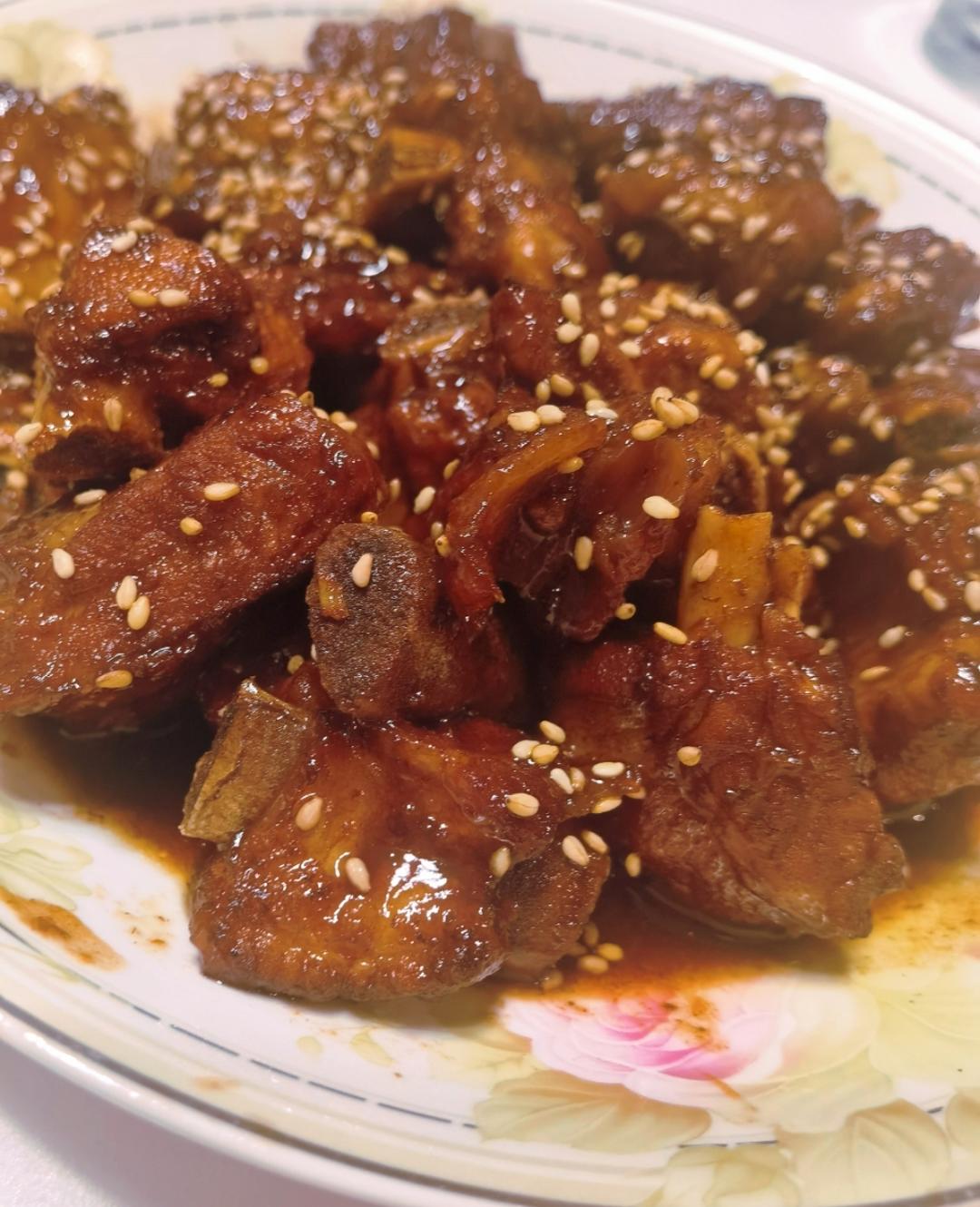 懒人版糖醋排骨