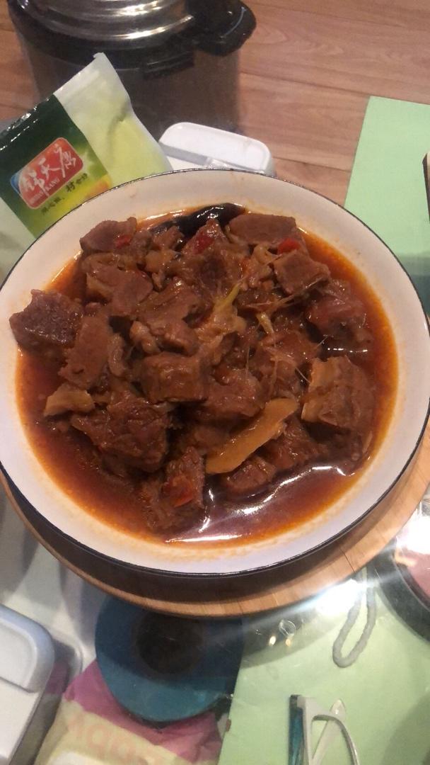 袁弘版炖牛肉 辣炖牛肉
