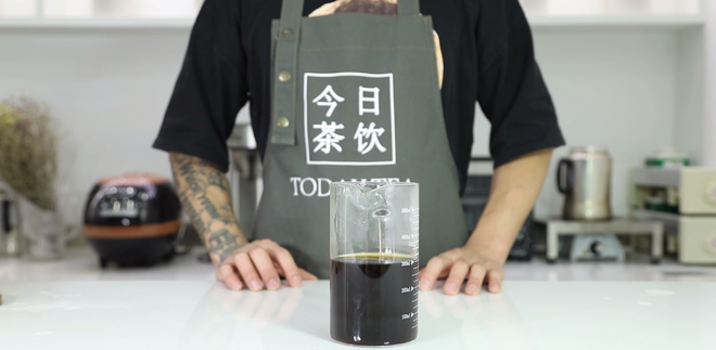 肇泉研磨咖啡粉泡法 今日茶饮免费奶茶培训 饮品配方做法制作教程的做法