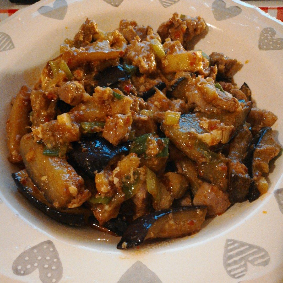 茄子烧牛肉