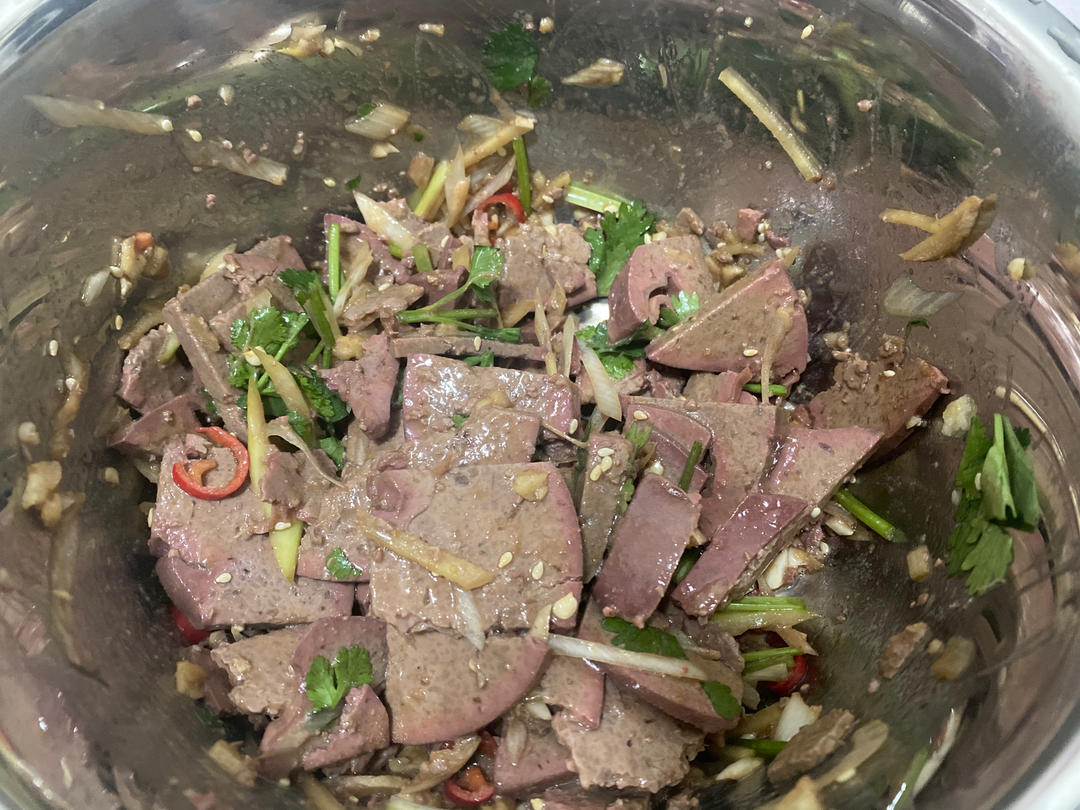 🔥家庭版零失败‼️凉拌猪肝