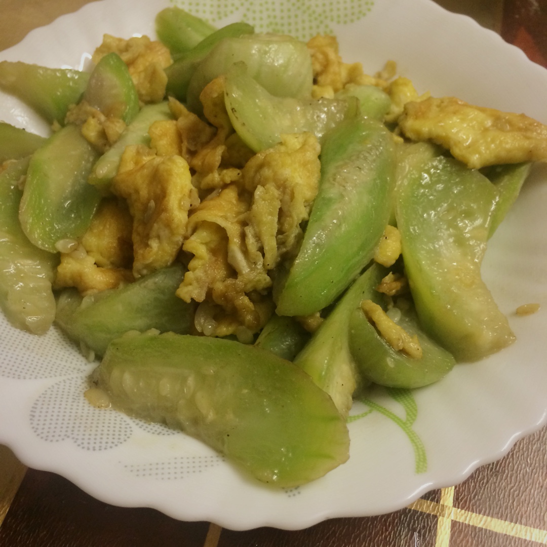 丝瓜炒蛋