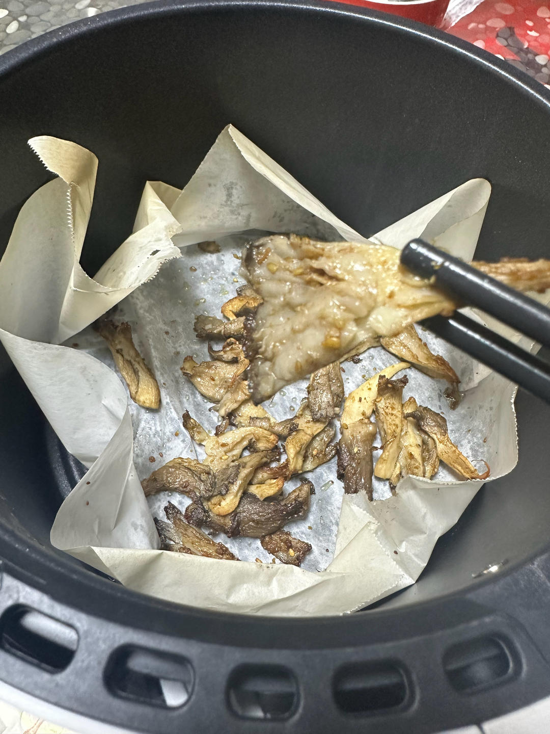 空气炸锅平菇蘑菇