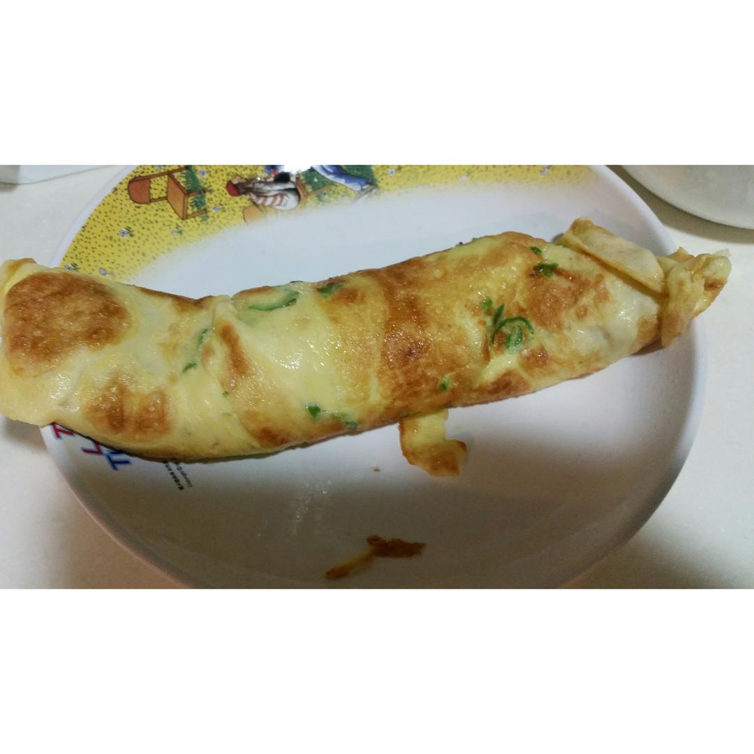 葱花鸡蛋饼