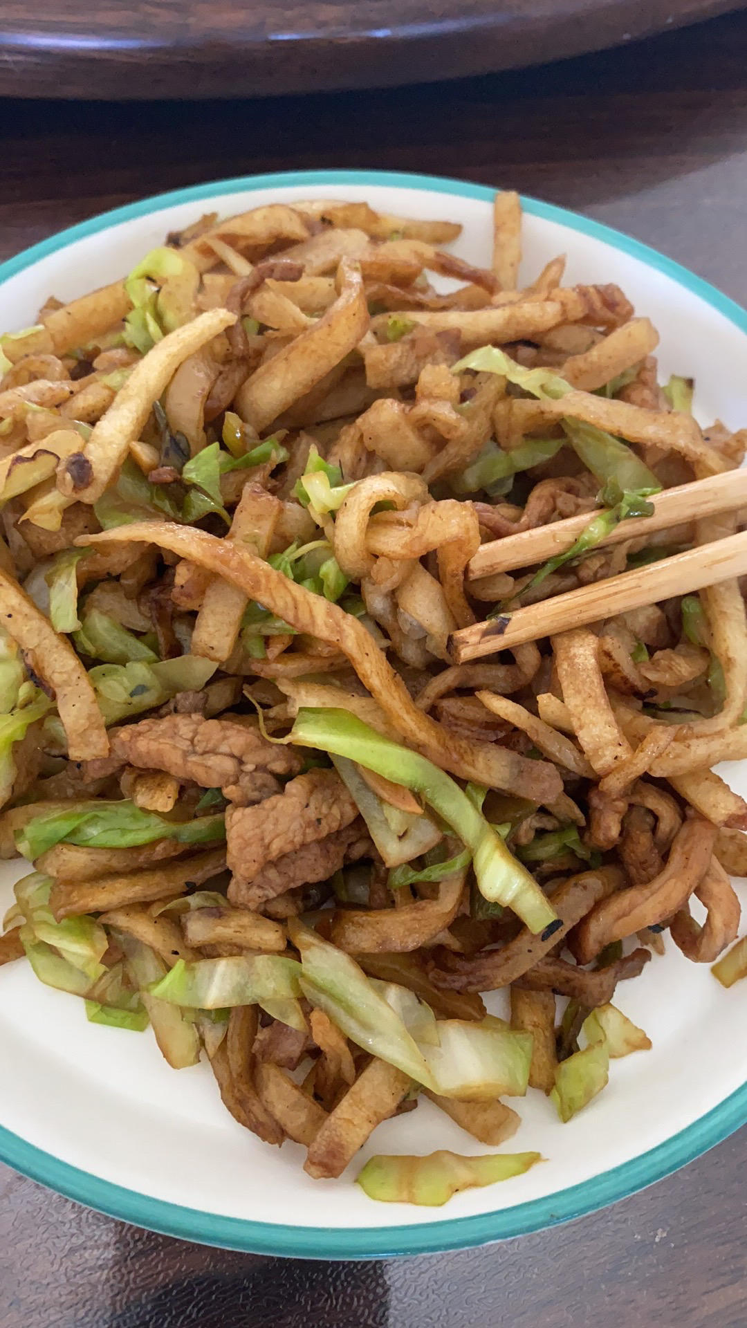 老北京素炒饼(肉炒饼)