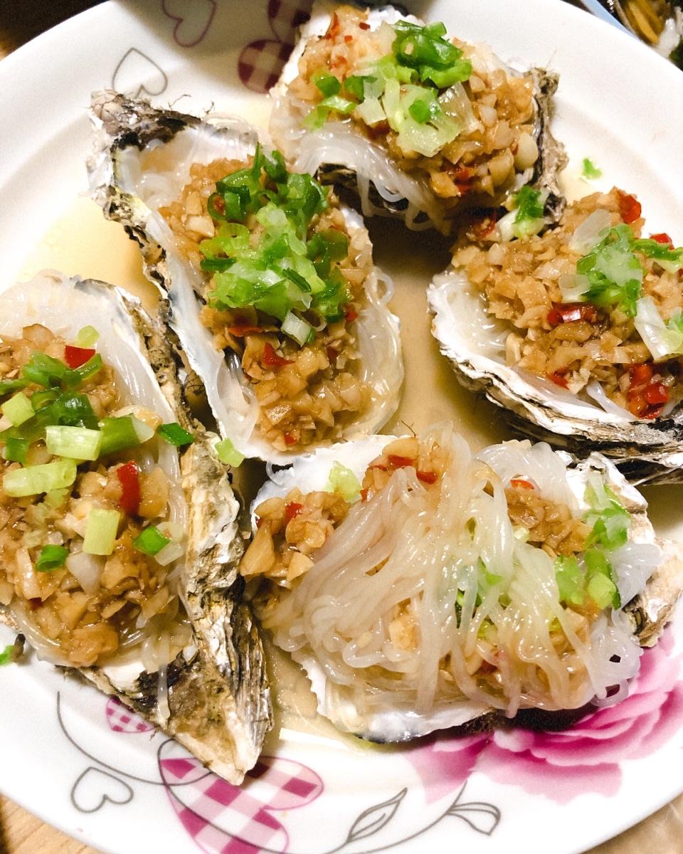 超简单～蒸蒜蓉生蚝