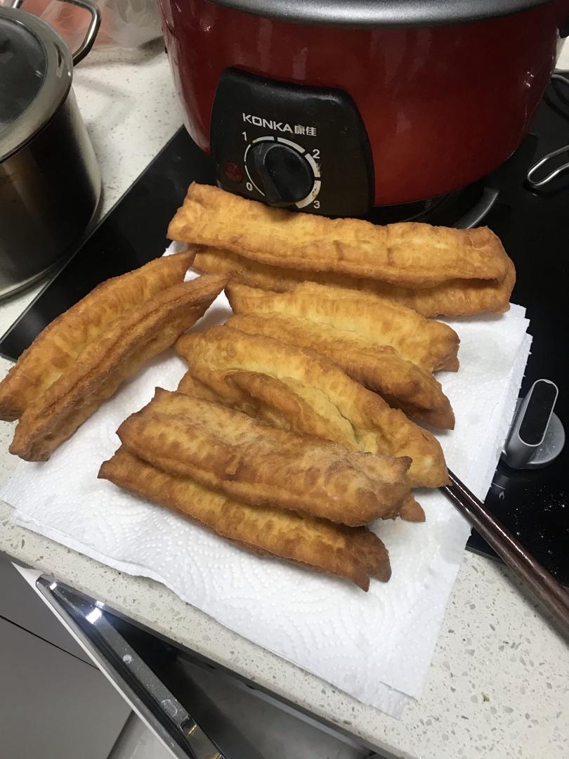 快手早餐～自制油条（酵母版，不含泡打粉、膨松剂）