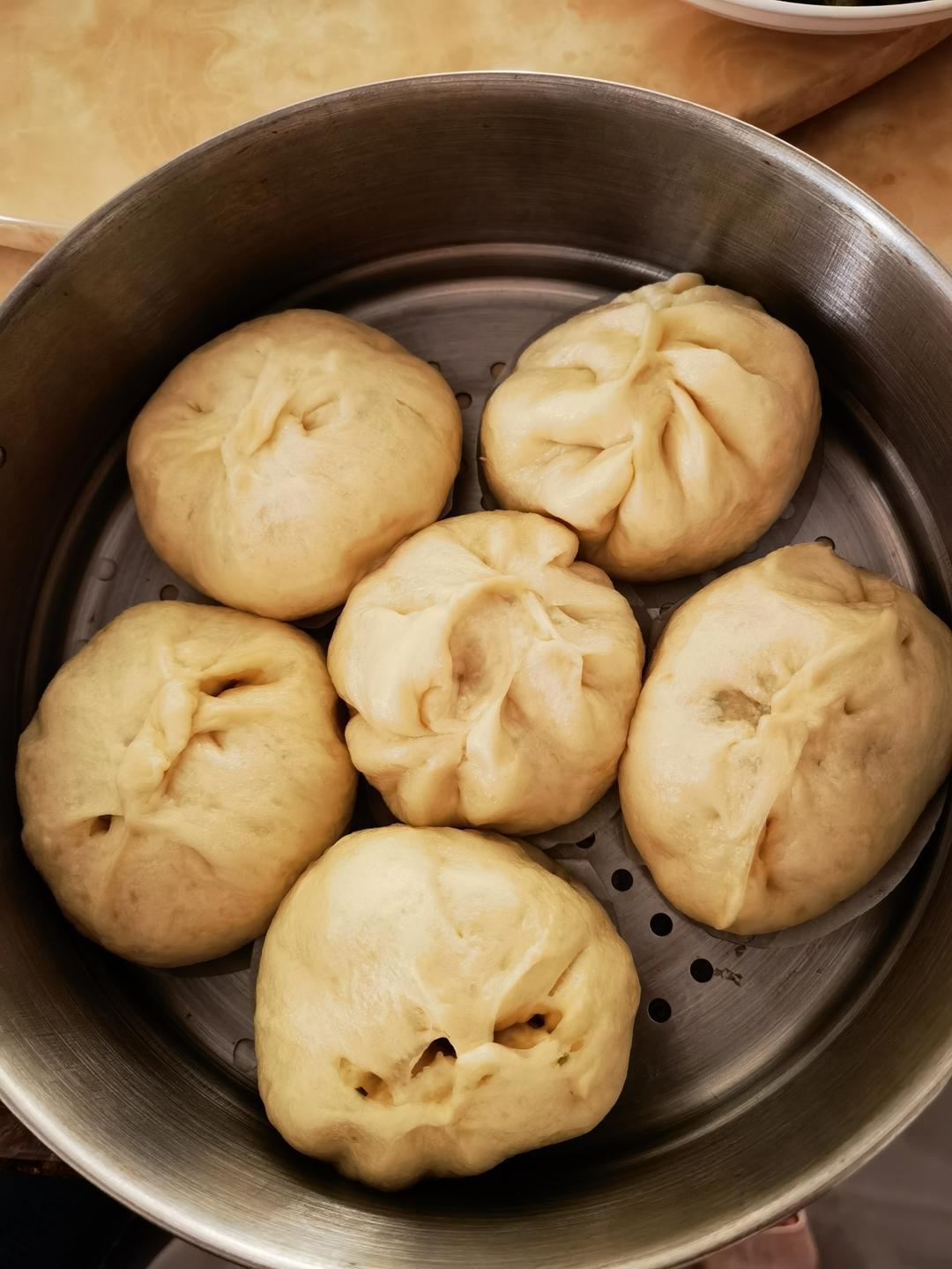 好吃多汁的肉包子肉馒头【步骤超详细】
