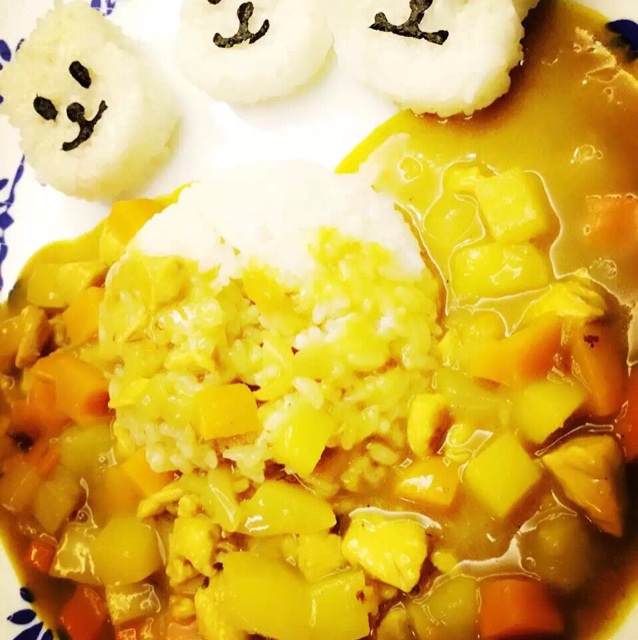 咖喱鸡饭
