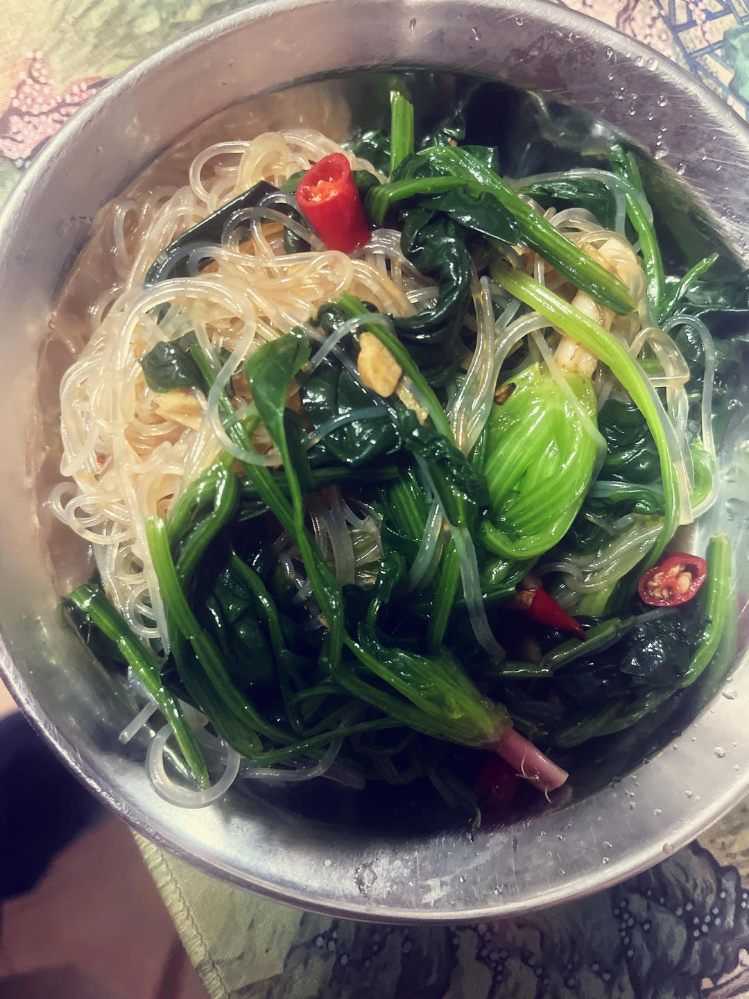 万能凉拌菜料汁（凉拌菠菜粉丝）