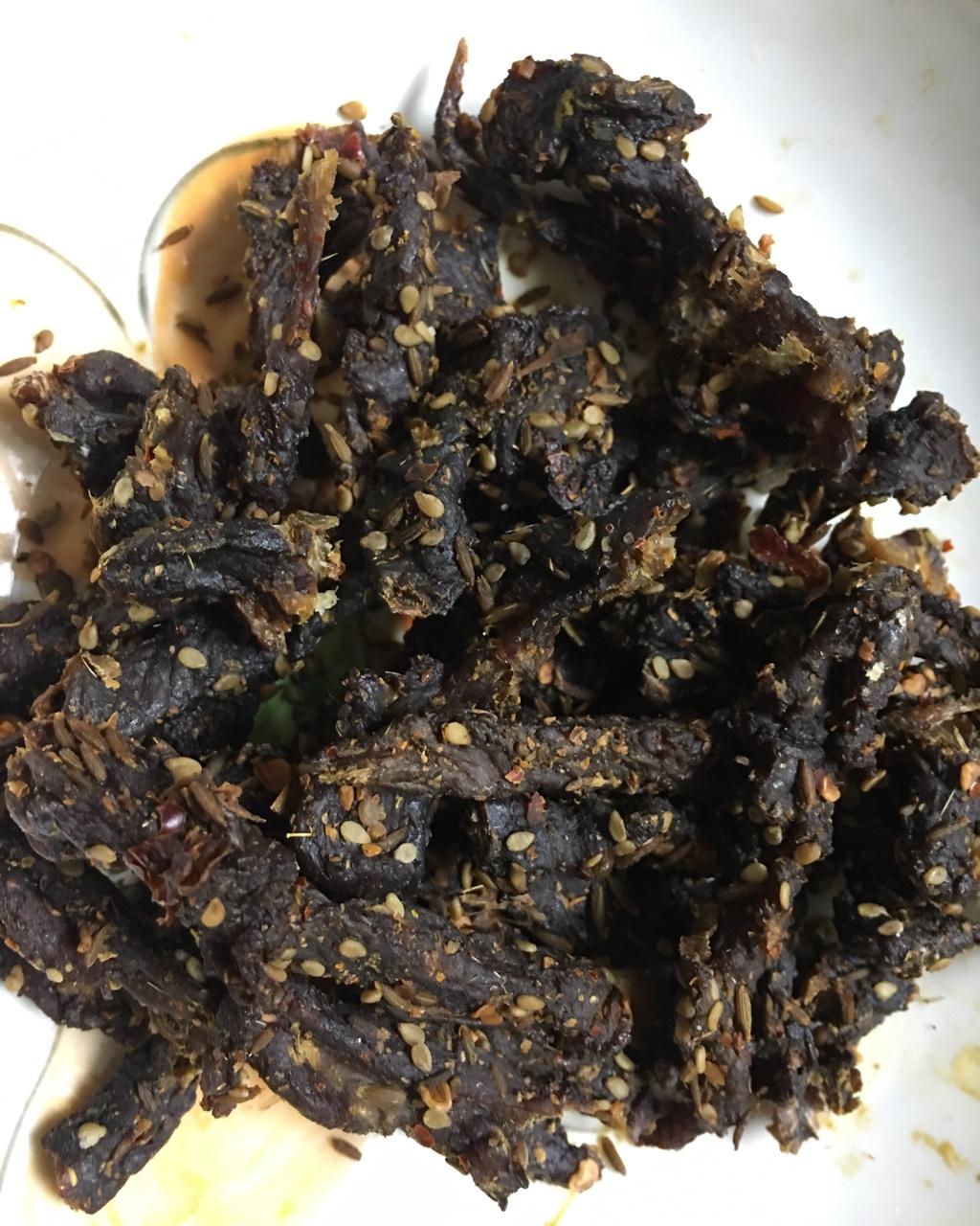 超好吃的风干牛肉干