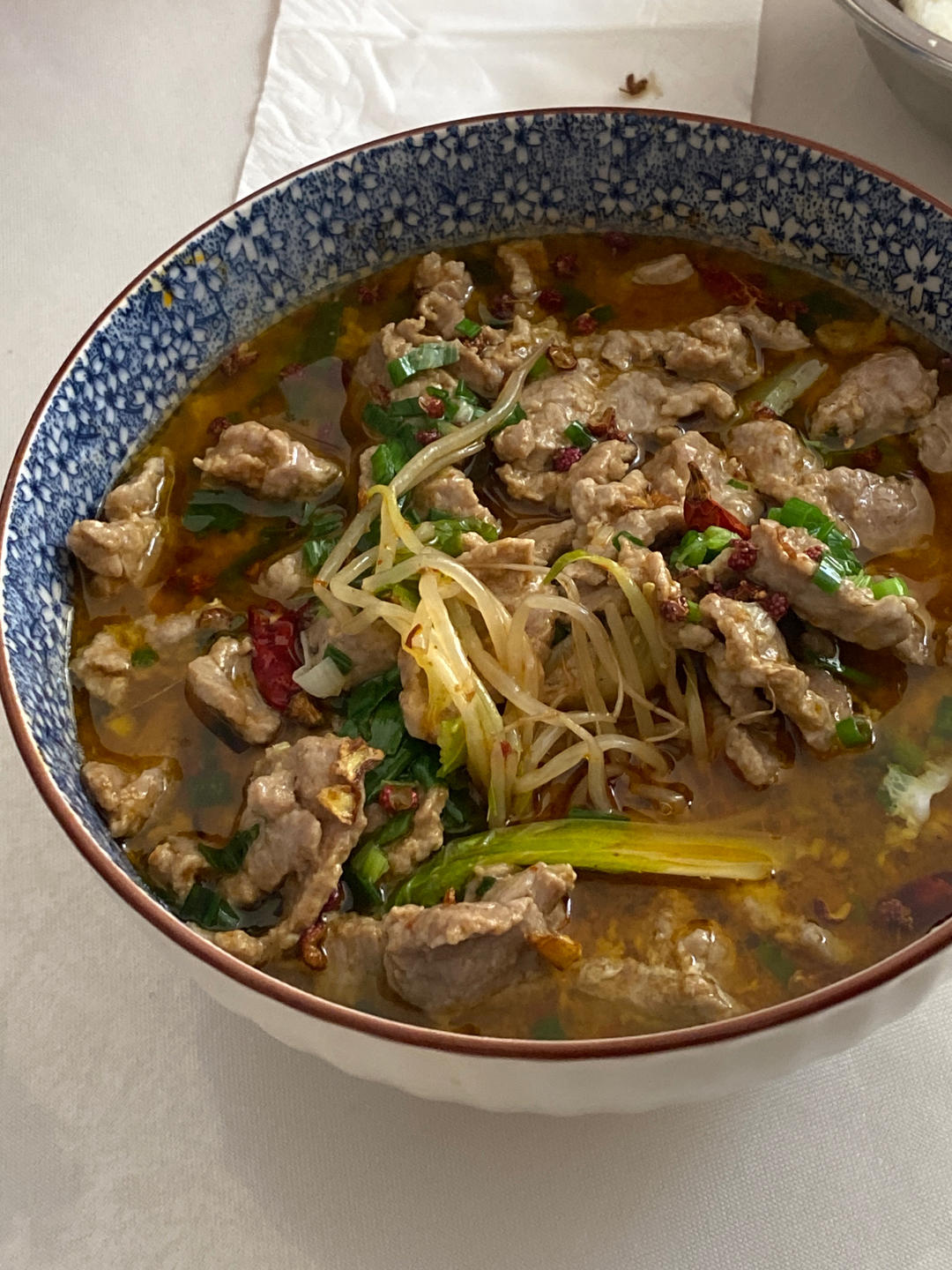 家常版超级详细的水煮牛肉水煮肉片