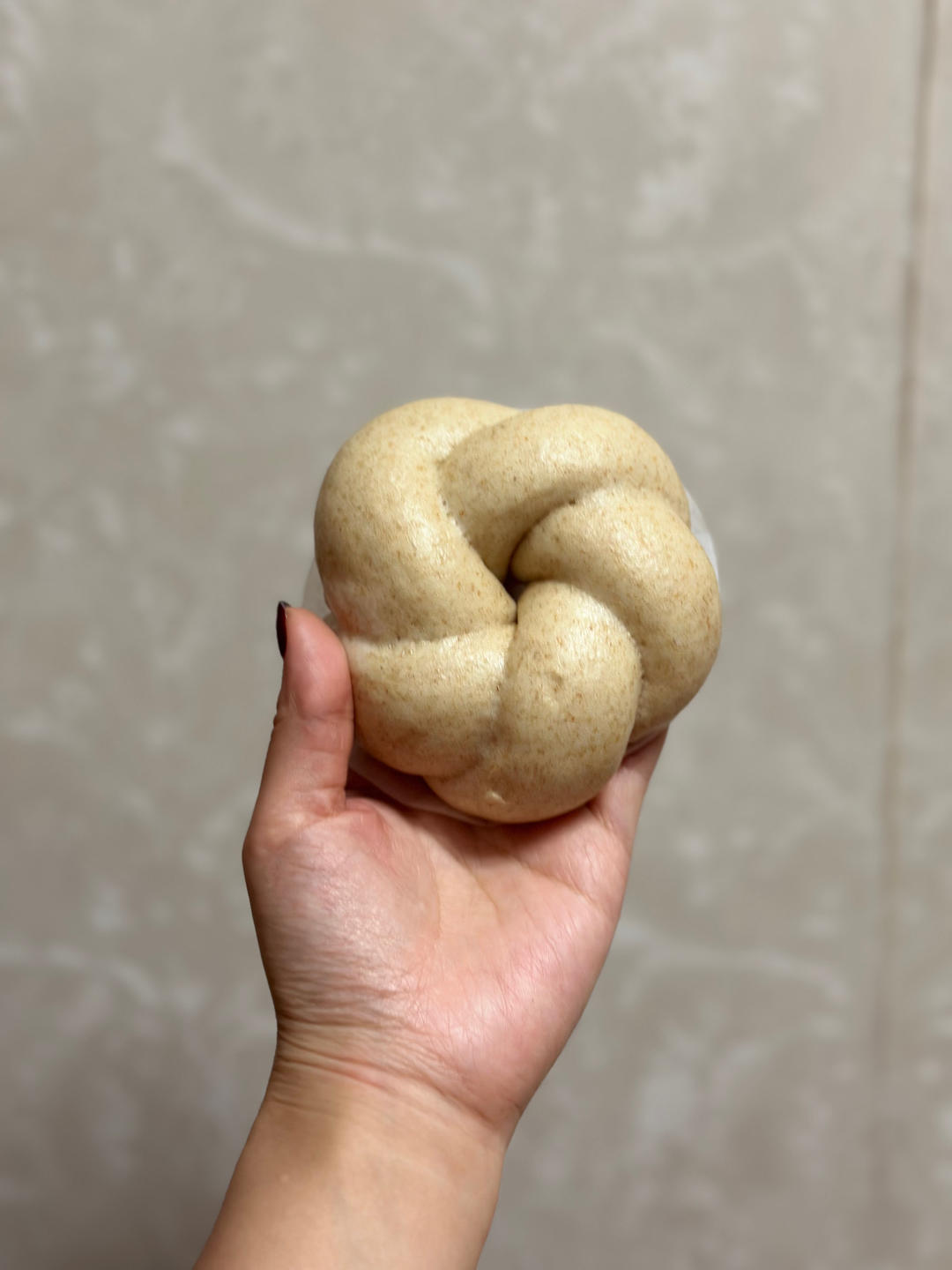 麦香浓郁的水光肌全麦馒头