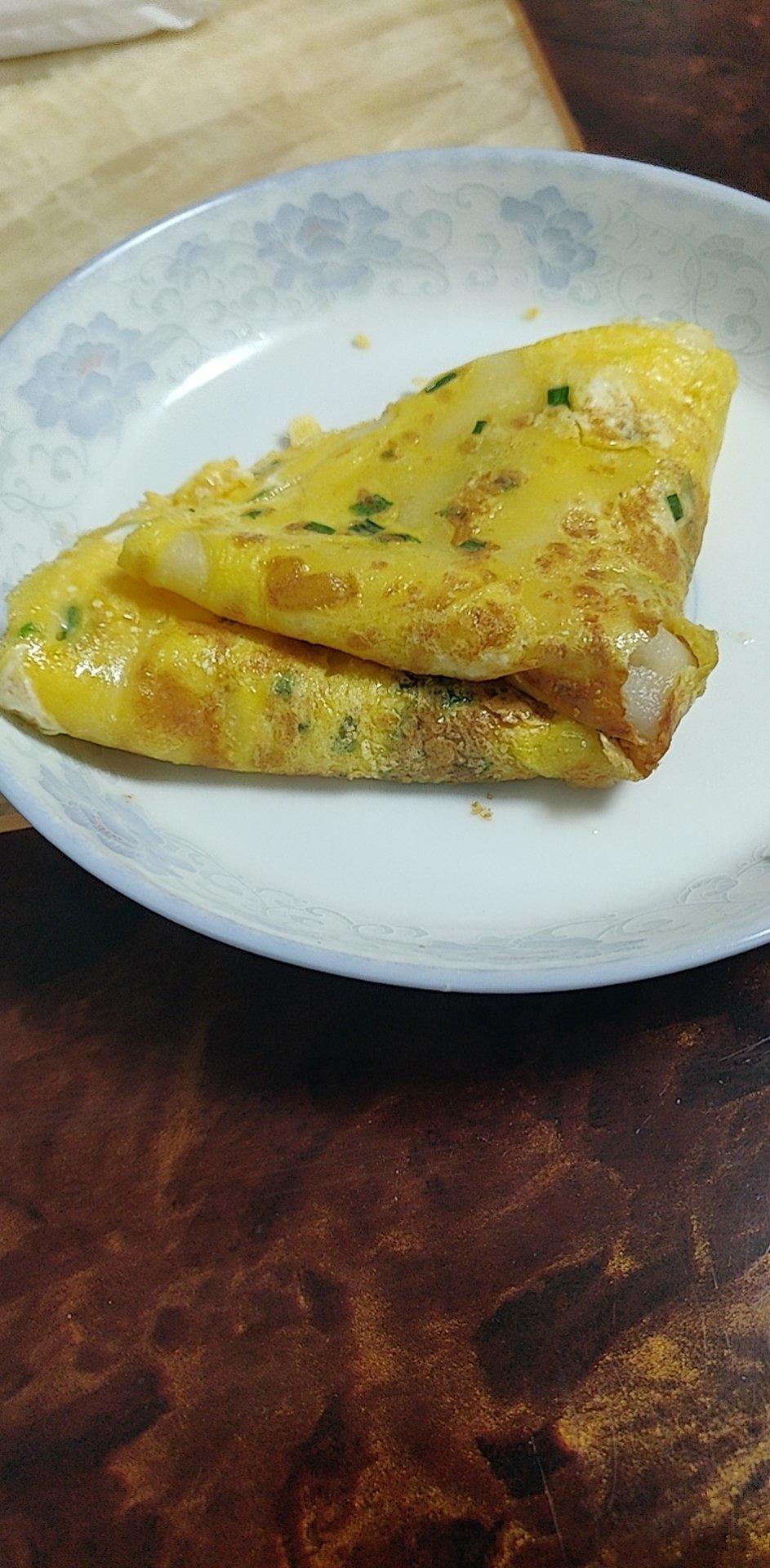 米汤g6e5做的又香又嫩的鸡蛋饼超简单