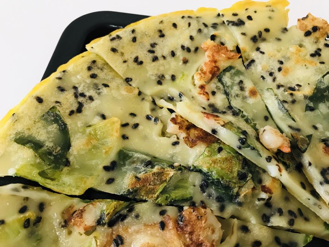 海鲜葱饼-超简单【仰望美食】