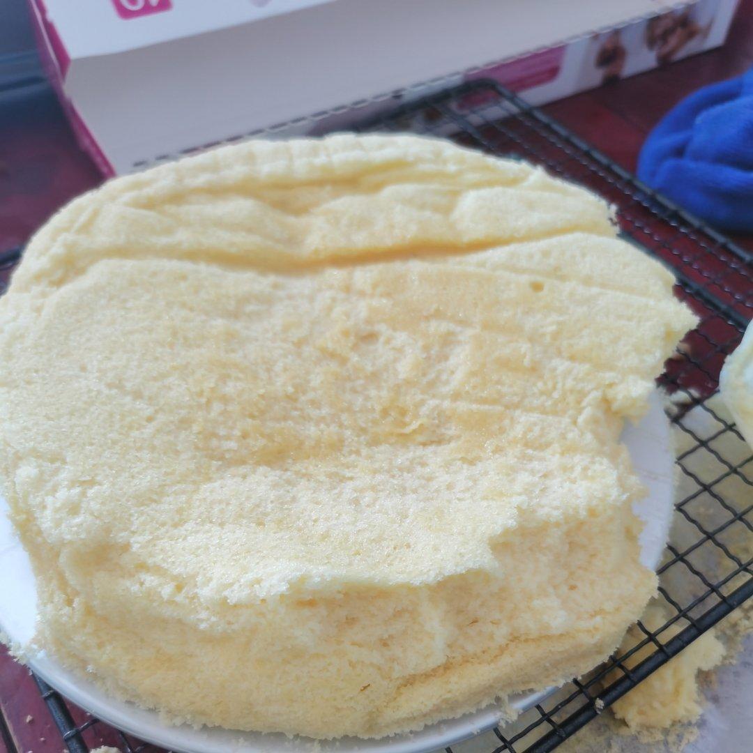 6寸戚风模具做古早蛋糕