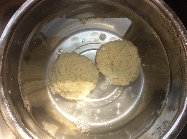 自制面筋、烤麸、凉粉、淀粉