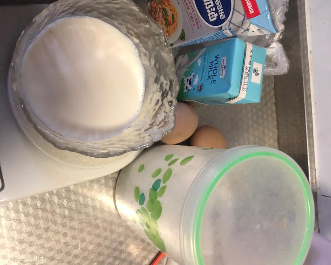 纯奶手撕吐司的做法 步骤1