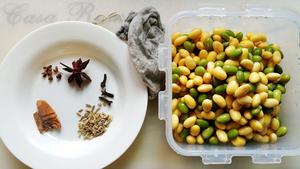 夏日清亮小套餐丨五香大豆、紫薯水晶羹、生蘸藕片 · 圆满素的做法 步骤1