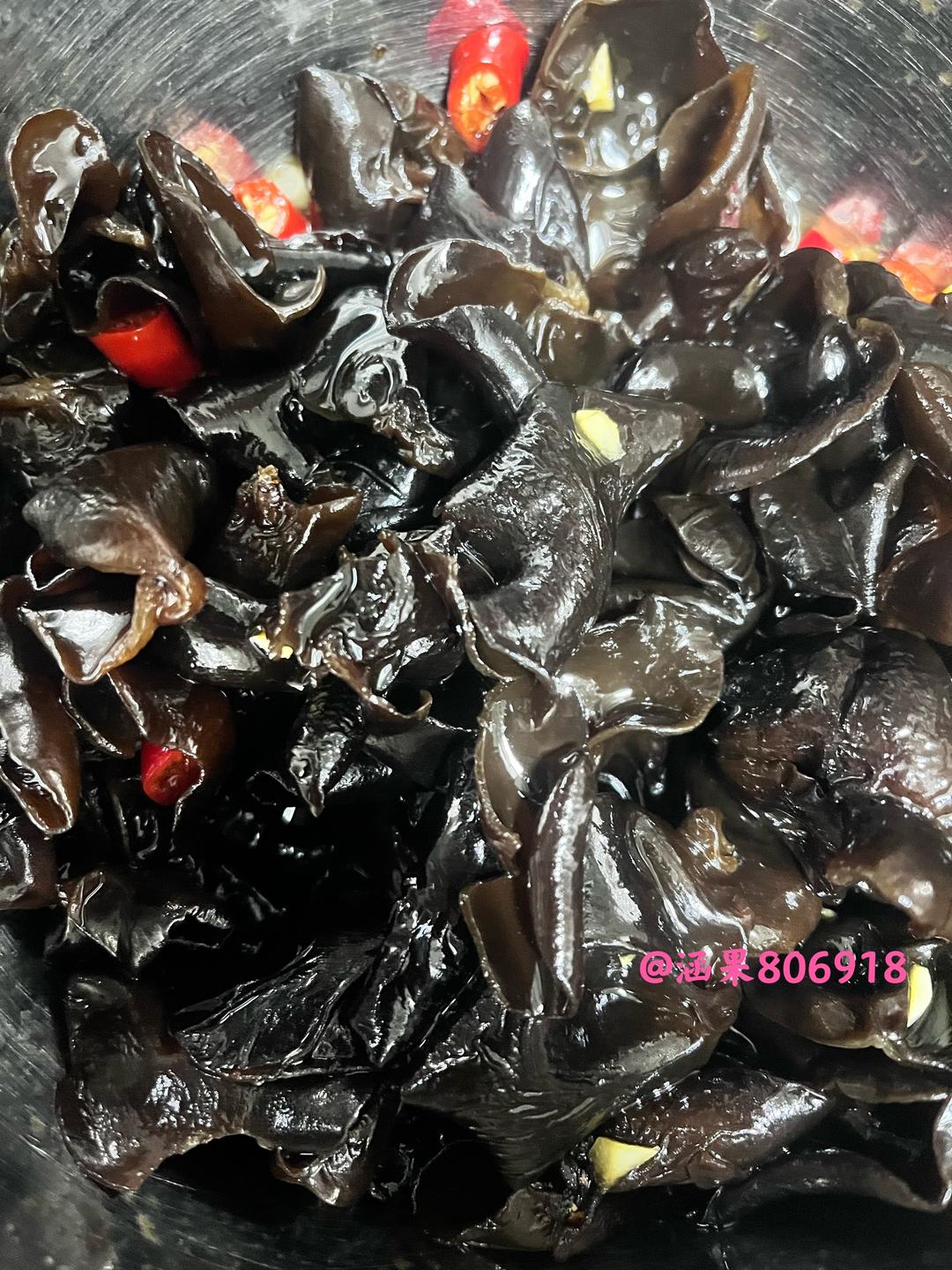 醋泡木耳的做法