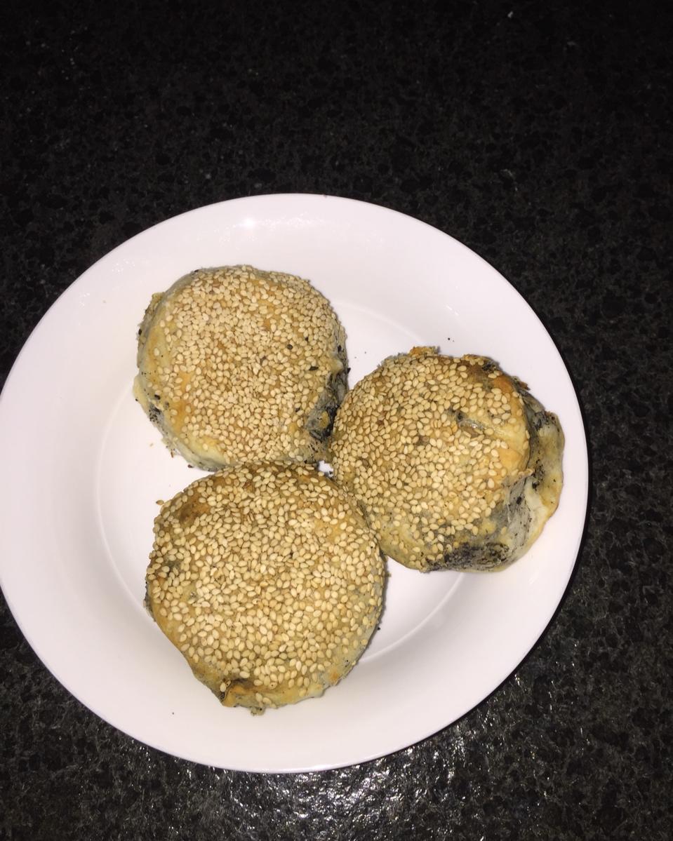 料足才是王道——椒盐芝麻酱烧饼