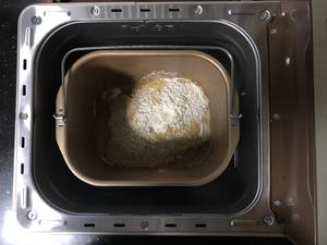 小麦胚芽全麦干果吐司的做法 步骤1