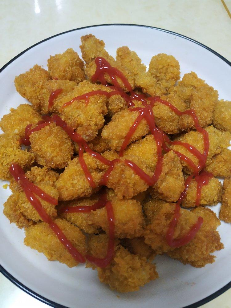 外酥里嫩自制鸡米花‼️口感完全不输肯德基