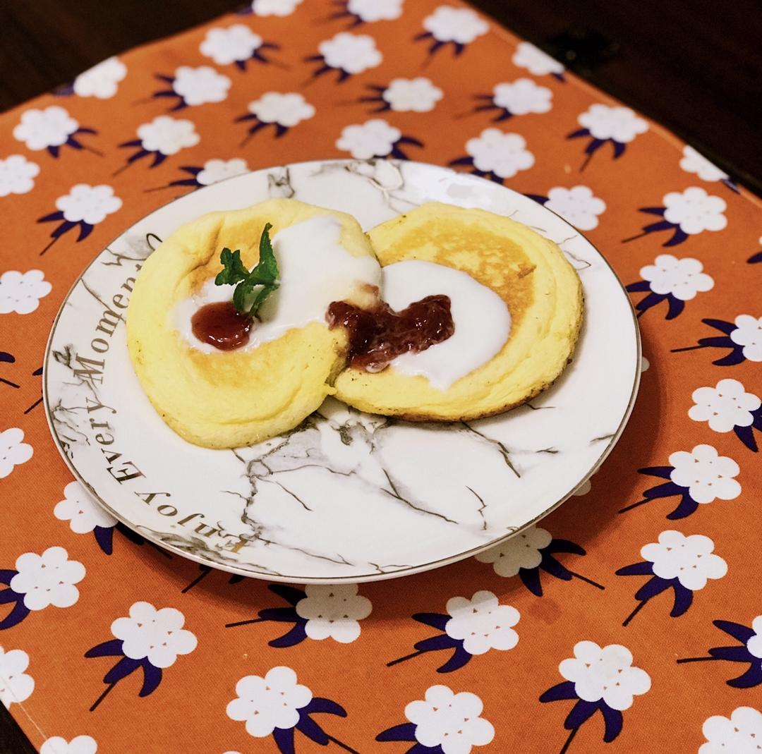 舒芙蕾松饼——快手早餐系列【曼食慢语】