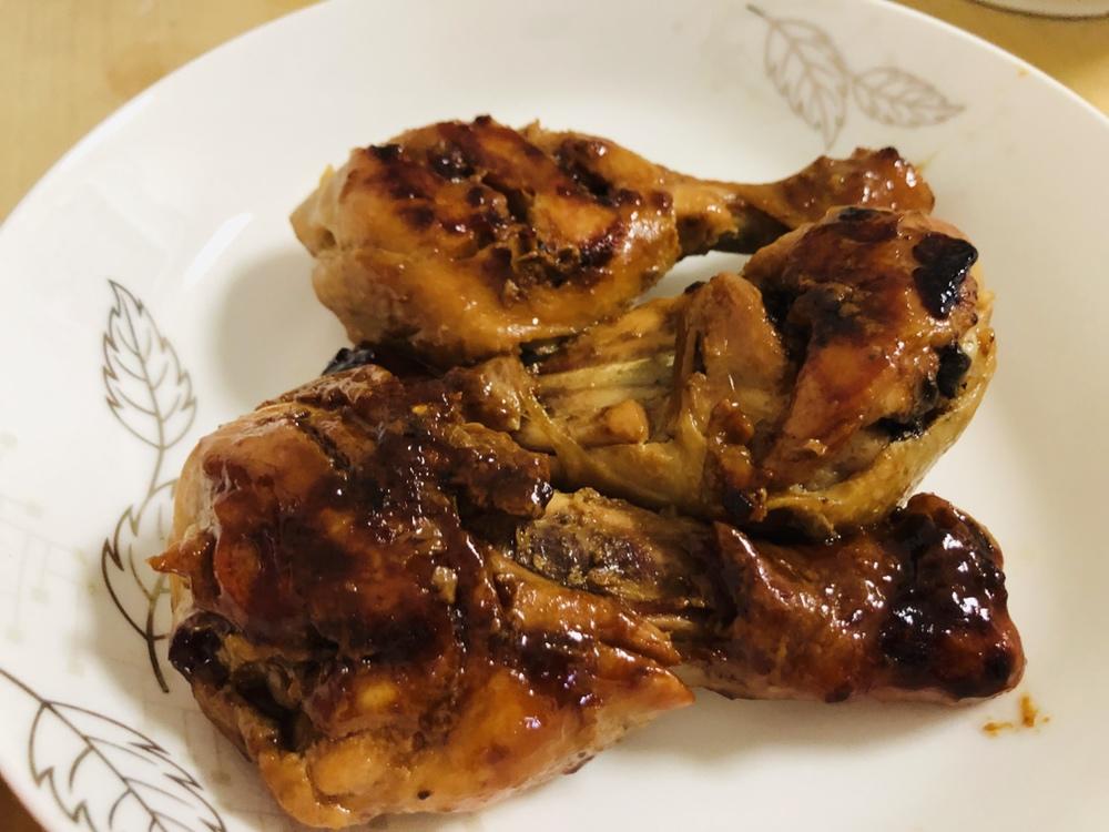 电饭锅蒜香鸡腿