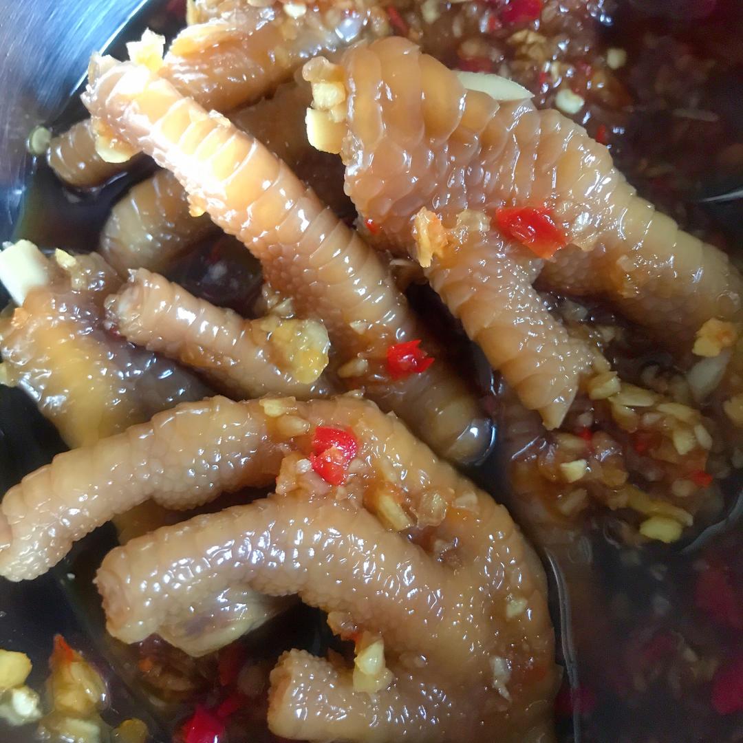 蒜香鸡爪