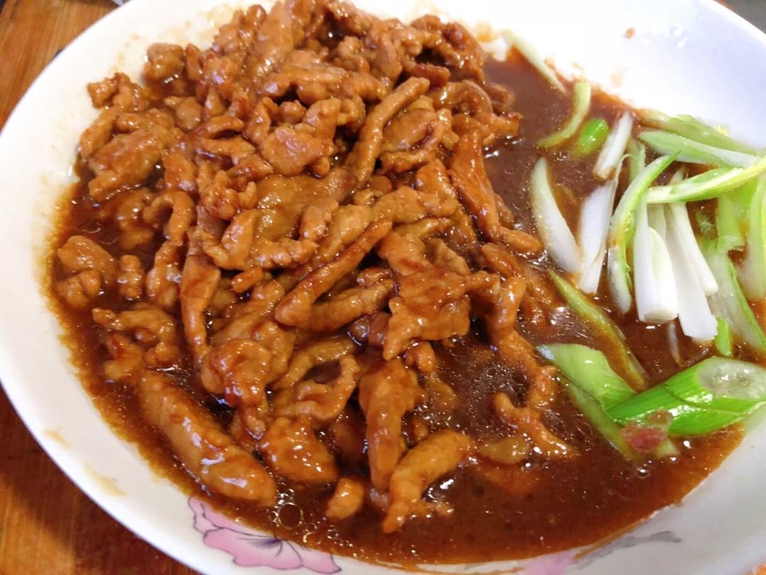 京酱肉丝