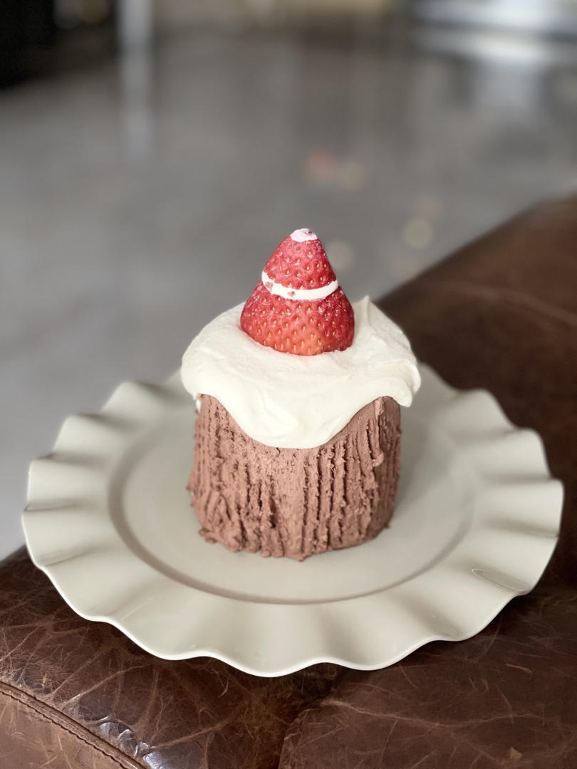 咖啡巧克力树桩蛋糕卷【圣诞】