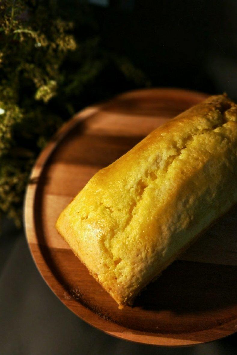 轻盈百香果磅蛋糕