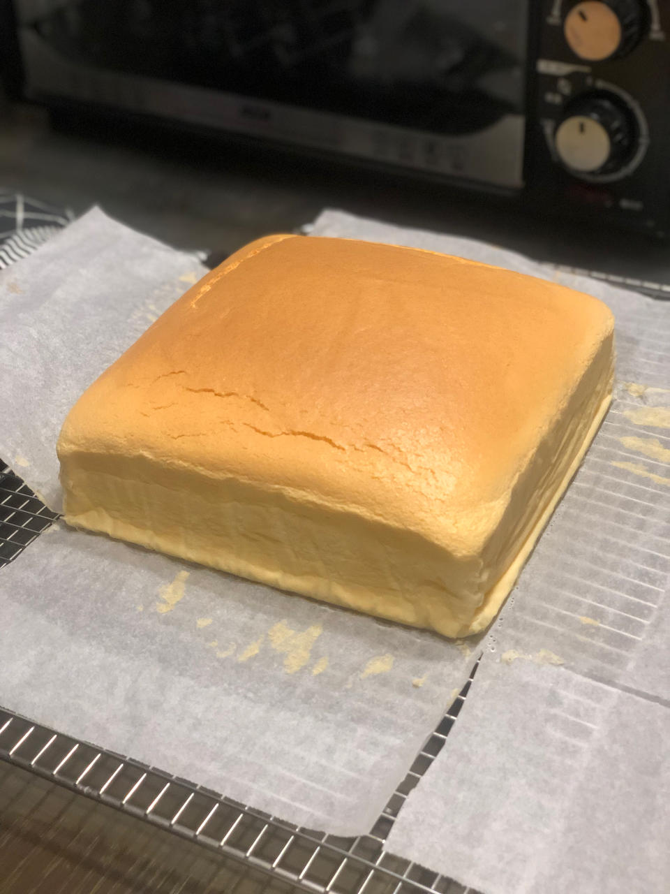 古早味蛋糕....烫面水浴法