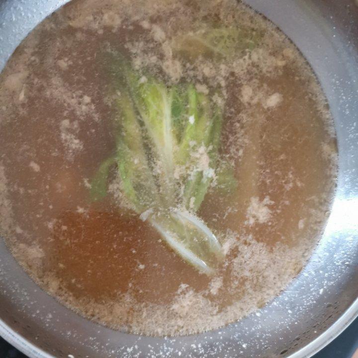 火腿小白菜汤🥬