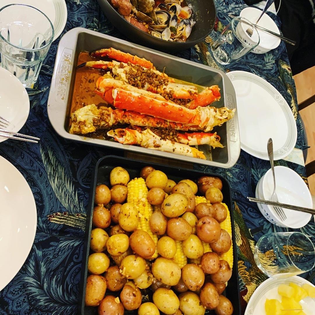 美国超级火的Cajun crawfish (boiling crab)做法大公开