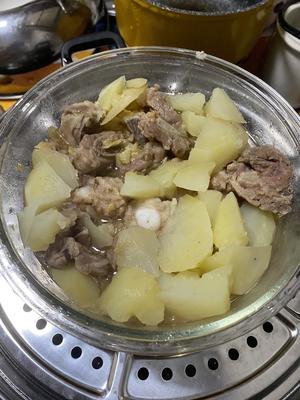 清蒸土豆排骨的做法 步骤1