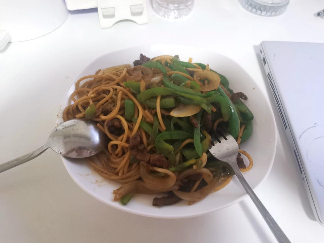 比餐厅好吃的黑椒牛柳意面🍝零失败简单教程