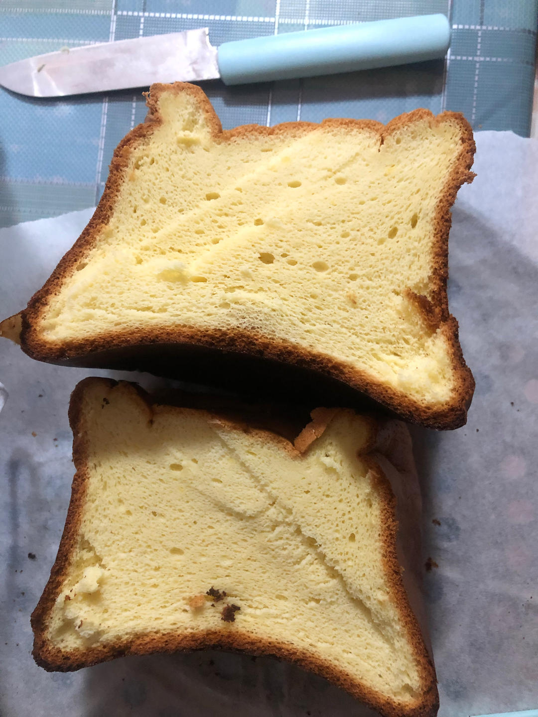 ACA面包机版戚风蛋糕