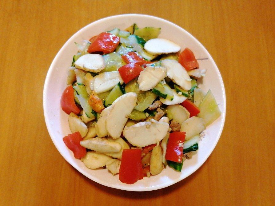 菱角炒肉片