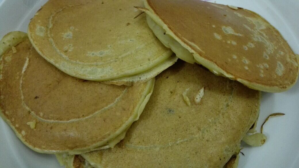 香蕉牛奶小煎饼