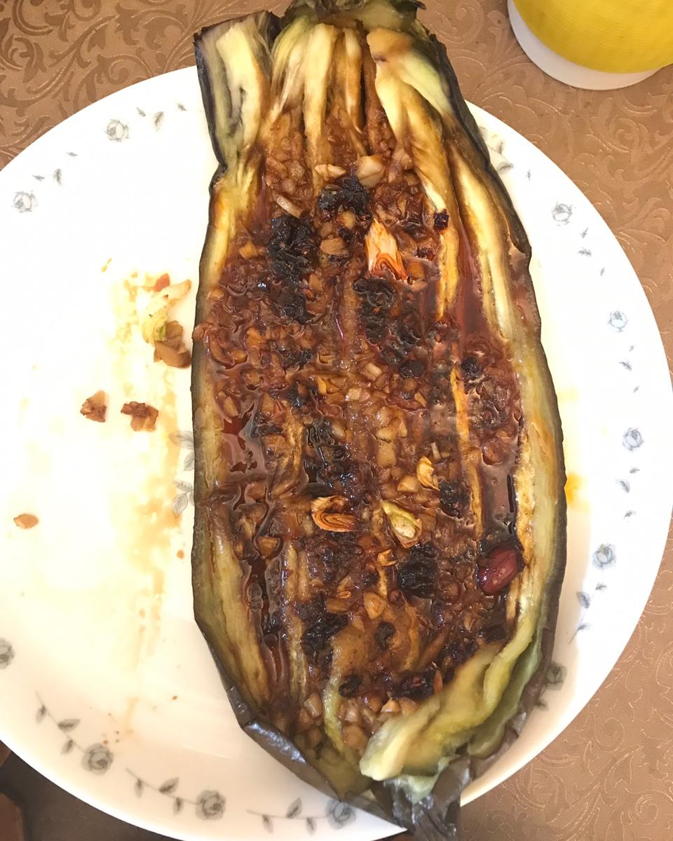 CC招牌菜销魂烤茄子，百吃不厌！